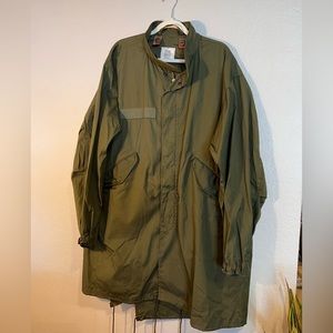 Green Army cardigan